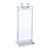 Porta avvisi da banco a T FLIP con meccanismo ad anelli e tasche in PVC 1/3 A4 