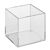 Scatola in acrilico 100 x 100 x 100 mm 