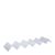 Espositore per panini acrilico (PMMA)  | 565 x 150 x 50 mm 