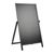 Cavalletto pubblicitario legno FLIP, 490 x 890 mm nero 