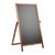 Cavalletto pubblicitario legno FLIP, 490 x 890 mm effetto legno 