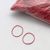 Elastico, rosso 30 mm | 1 mm