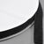 Nastro a strappo per cucitura, asola (femmina) rotolo con 25 m 20 mm | nero 