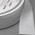 Nastro a strappo per cucitura, asola (femmina) rotolo con 25 m 50 mm | bianco 