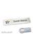 Targhette portanome aluline-plus® magnetiche 68 x 15,75 mm  | argento  | Magnete smag® 