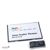 Targhette portanome VISTA magnetiche 60 x 37 mm  | antracite  | Magnete smag®, extra forte 