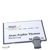 Targhette portanome pinza Vista 40 75 x 47 mm  | antracite 