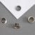 Occhielli per carta n° 8E - 5,5mm - 3,2mm  | nichelato 