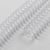 Spirali plastiche coil, A4, passo 4:1 12 mm | trasparente 