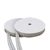 Bollini a strappo in bobina, Set - Uncino e asola  | 13 mm | bianco 