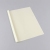 Cartellina a rilegatura termica A4, struttura in pelle, 30 fogli, bianco grezzo | 3 mm | 250 g/m²