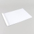 Cartellina a rilegatura termica A4, formato orizzontale, cartoncino, per un massimo di 60 fogli, bianco  6 mm