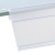 Profilo portaprezzi GLS per ripiani in vetro 1000 mm