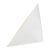 Tasche triangolari, autoadesivo, carta 140 x 140 mm | bianco