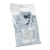 Sacchetti con patta con avvertenza antisoffocamento, plastica PE riciclata, trasparente 300 x 400 mm