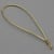 Anello elastico con nodo 40 mm | oro