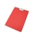 Portablocco con rivestito in plastica A4 | rosso
