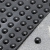 Paracolpi adesivi, semisfera, autoadesivo 6.4 mm | nero