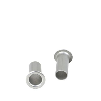 Occhielli a scatto, 80 - 100 fogli, argento 11,5 mm