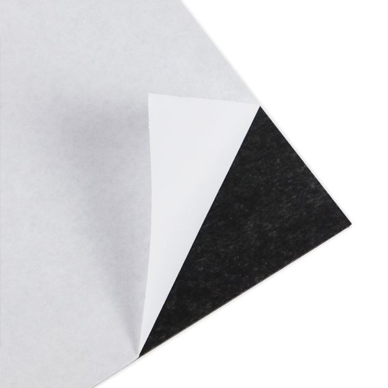 Foglio Magnetico Nero, Scrivibile E Ritagliabile, Spessore 0,9 Mm, Dimensioni 60 Cm X 1 M, Forza Adesiva 80 G/cm²