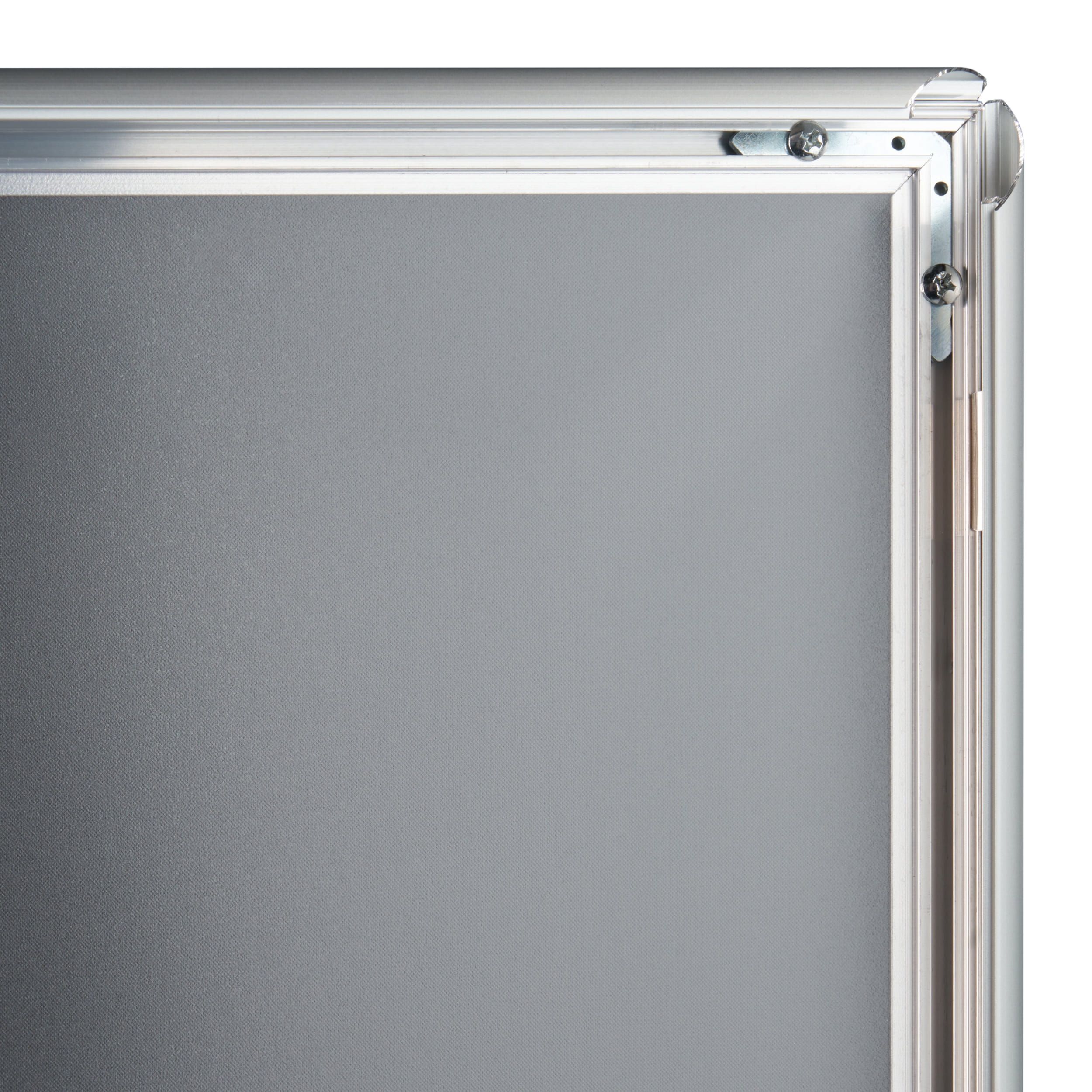 Cornice Portafoto A Scatto Hampton Frames SNAP – Formato A3 30x42 Cm, Vetro Antiriflesso, Colore Argento